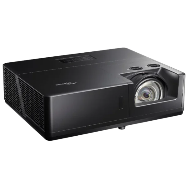 Optoma ZU607TST 4K Short Throw Golf Sim Projector - side view