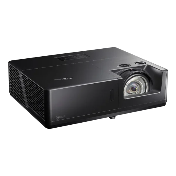 Optoma ZU507TST 4K Short Throw Golf Sim Projector - side view