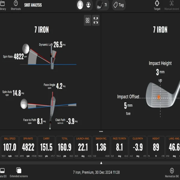 Trackman OERT Impact Location Light & Track - Image 2