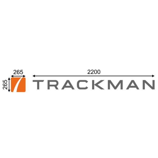 Trackman Custom Acrylic Golf Branding - Image 2